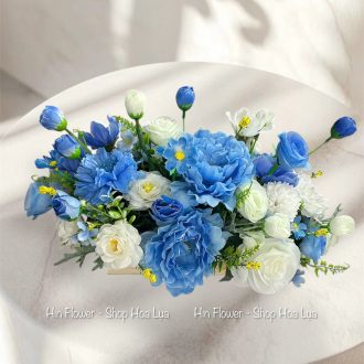 Khay hoa lua, lang hoa lua de ban