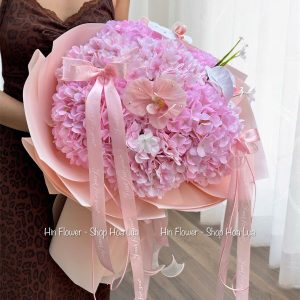 Bó Tú Cầu Lụa Bó Tròn